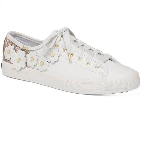 white kate spade keds